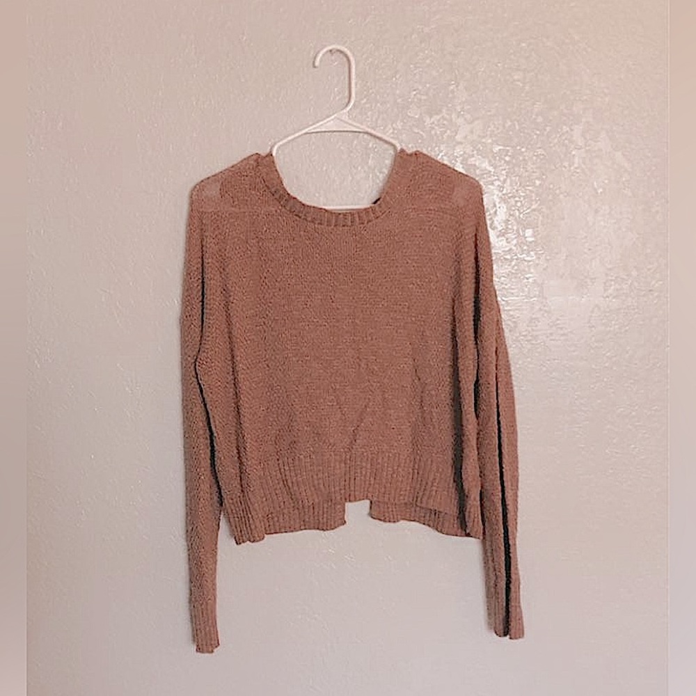 Pink sweater